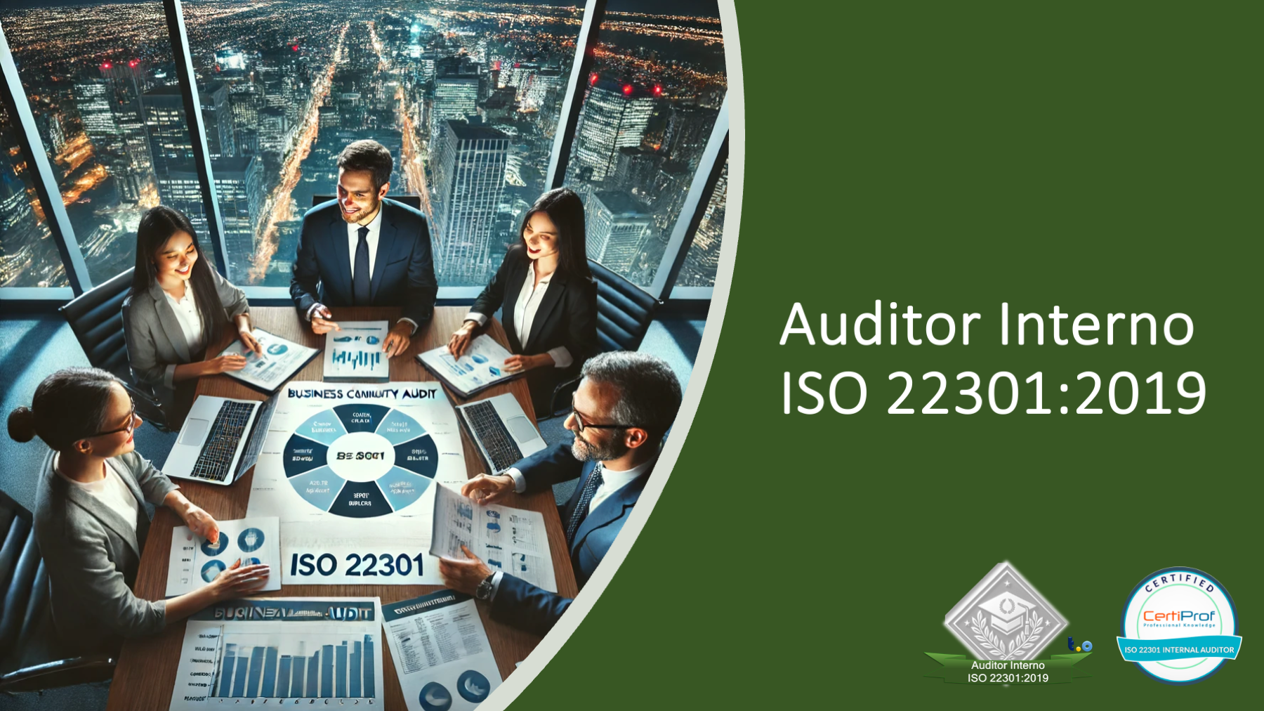 Auditor Interno ISO 22301:2019